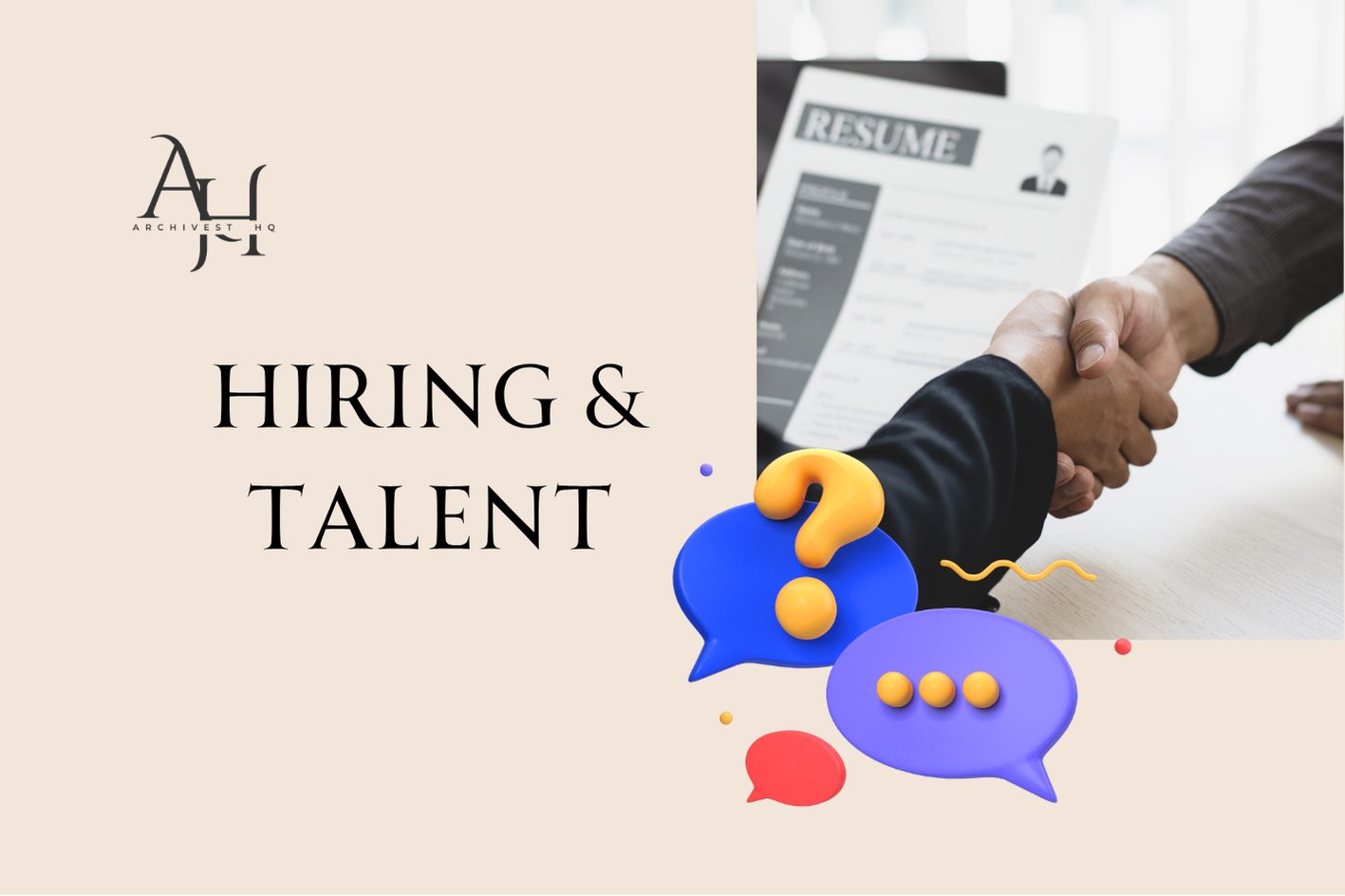 Hiring & Talent | Recruitment | Onboarding