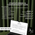 Startup Hiring & Confidentiality Suite