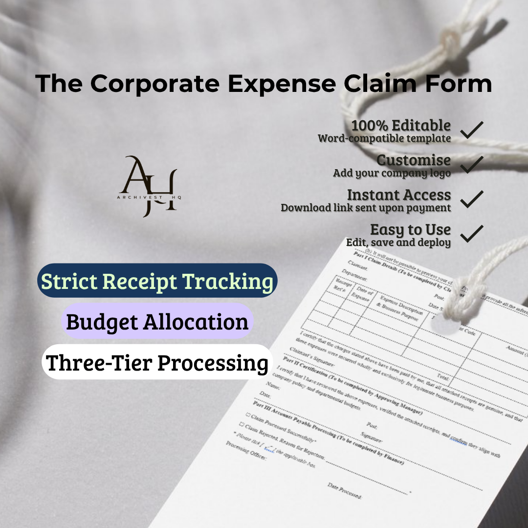Expense Claim Form