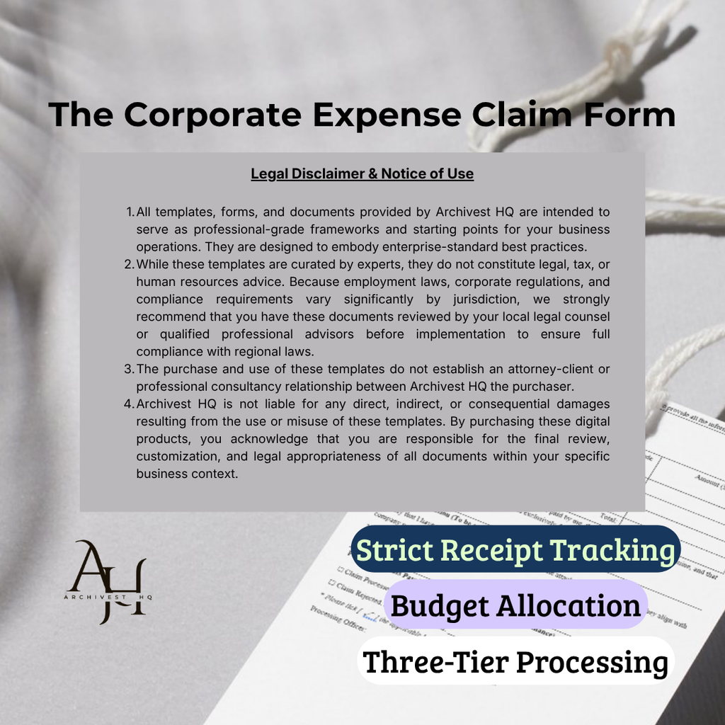 Expense Claim Form