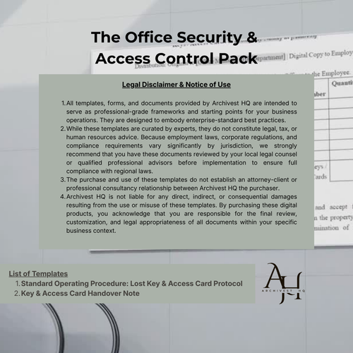 Office Security & Access Control Pack
